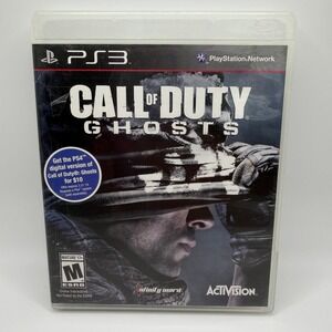Call of Duty Ghosts Sony PlayStation 3 PS3 Activision Infinity Ward FPS Game